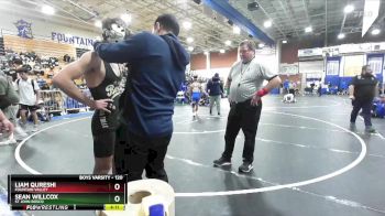 120 lbs Semifinal - Liam Qureshi, Fountain Valley vs Sean Willcox, St John Bosco