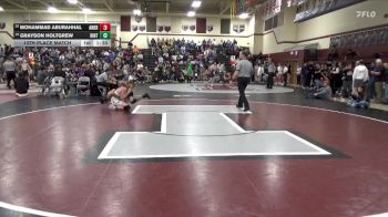 144 lbs 13th Place Match - Grayson Holtgrew, Hinton vs Mohammad Aburahhal, Tinley Park (Andrew)