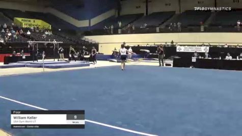 William Keller - Floor, USA Gym World UT - 2021 USA Gymnastics Development Program National Championships