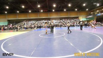 73 lbs Quarterfinal - Paxton Fellows, F-5 Grappling vs Dante Lewis II, Klamath Prep