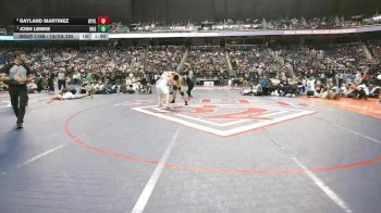 1A/2A 285 1st Place Match - Josh Lemke, Rosewood High School vs Rayland Martinez, Hayesville