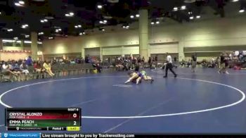 145 lbs Round 2 (10 Team) - Emma Peach, Iowa Pin-A-Sarus vs Crystal Alonzo, MXW Purple