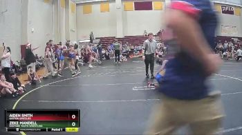 72 lbs Round 2 - Aiden Smith, Gaston Grizzlies vs Zeke Mandell, Eastside Youth Wrestling