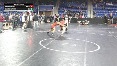 144 lbs Round Of 32 - Nasr Abbari, Manchester Memorial vs Candin Lynch, New Bedford