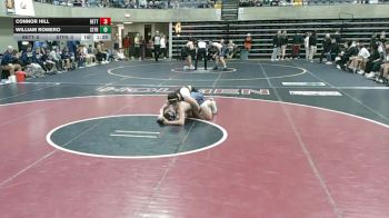 172 lbs Quarterfinals (8 Team) - William Romero, Saint Francis, MN vs Connor Hill, Bettendorf, IA