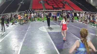 103.4-118 lbs Champ. Round 5 - Harper Eldred, Idaho vs Gloria Whitish, Montana
