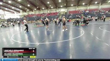 220 lbs 5th Place Match - Ricardo Valdovinos, Payson Pride Wrestling vs Jancarlo Hernandez, Wasatch Wrestling Club