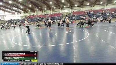 220 lbs 5th Place Match - Ricardo Valdovinos, Payson Pride Wrestling vs Jancarlo Hernandez, Wasatch Wrestling Club