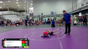 64 lbs Round 6 (8 Team) - Hudson Stenglein, Journeymen vs Colton Hobbs, Whitted Trained Dynasty