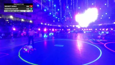 53 lbs Quarterfinal - Beckett Goble, Pursuit Wrestling MN vs Kashton Kaylor, Team Aggression