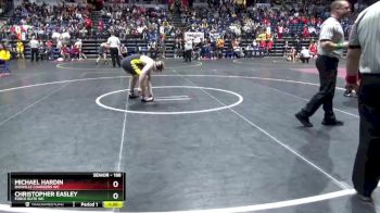 188 lbs Quarterfinal - Christopher Easley, Force Elite WC vs Michael Hardin, Danville Chargers WC