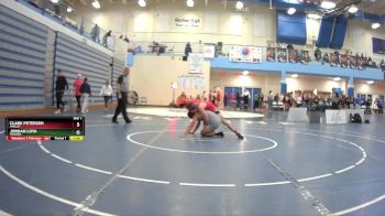 132 lbs Champ. Round 2 - Jordan Loya, Madison vs Clark Petersen, Shelley