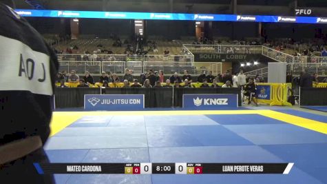 Luan Perote Veras vs Mateo Cardona 2025 Pan Jiu Jitsu IBJJF Championship