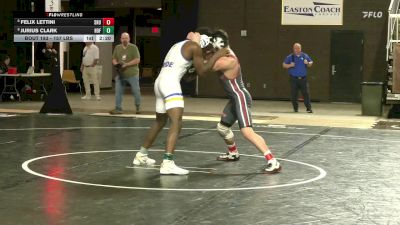 157 lbs 7th Place - Felix Lettini, Sacred Heart vs Jurius Clark, Hofstra