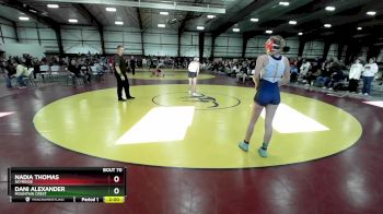 125 lbs Cons. Round 1 - Nadia Thomas, Skyridge vs Dani Alexander, Mountain Crest