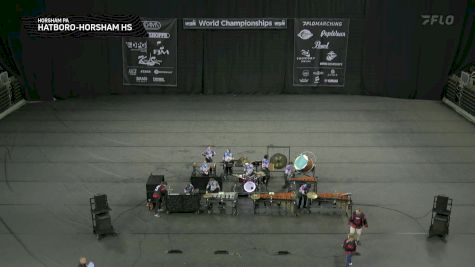 Hatboro-Horsham HS "Horsham PA" at 2025 WGI Percussion/Winds World Championships