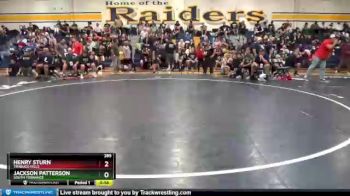 285 lbs Champ. Round 1 - Jackson Patterson, South Torrance vs Henry Sturn, Trabuco Hills