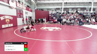 150 lbs Round Of 16 - Josh Lara, Brother Martin vs Jackson Barnes, St. Mark's School Of Texas