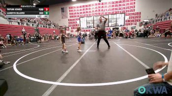 43-46 lbs Rr Rnd 1 - Tatum Jones, Ponca City Wildcat Wrestling vs Landyn Ellerd, Choctaw Ironman