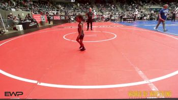 40 lbs Consi Of 4 - Cashton Sorum, Salina Wrestling Club vs YahMiir De Jesus, Team Of Hard Knox