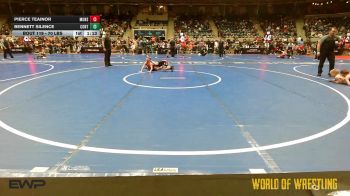 70 lbs Quarterfinal - Pierce Teainor, Monster Garage vs Bennett Silence, Contender Wrestling Academy