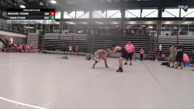 147-154 lbs Semifinal - Evan Pyles, Tornado Wrestling vs Michael Young, Decatur Eisenhower
