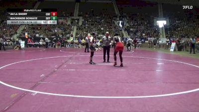 6-7A 152 Semifinal - Mackenzie Schultz, Enterprise HS vs Jia`la Short, Central