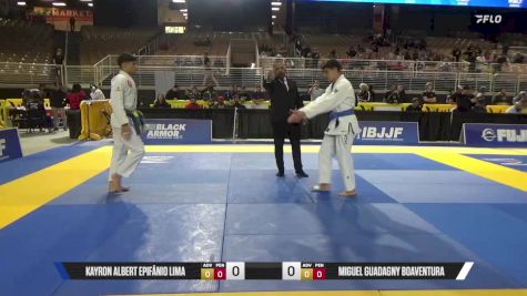 Miguel Guadagny Boaventura vs Kayron Albert Epifânio Lima 2025 Pan Jiu Jitsu IBJJF Championship