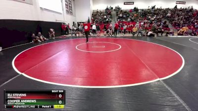 215 lbs Quarterfinal - Eli Stevens, Northglenn vs Cooper Andrews, Rocky Mountain