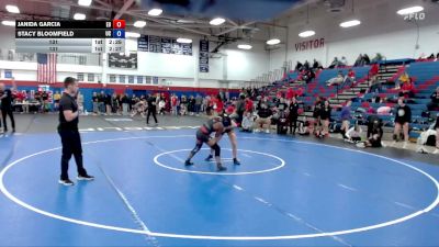 131 lbs Finals (2 Team) - Stacy Bloomfield, Ursinus vs Janida Garcia, Emmanuel University