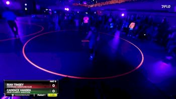 121-130 lbs Round 2 - Riah Tingey, Champions Wrestling Club vs Cadence Hansen, Agon Academy Wrestling