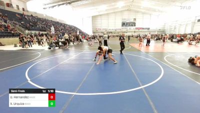 137 lbs Semifinal - Uriel Hernandez, Madera WC vs Xavier Urquiza, Bagdad Copperheads