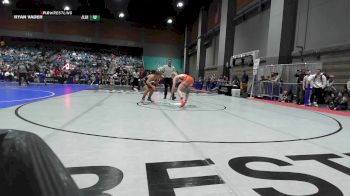 145 lbs Consi Of 16 #1 - Ryan Vader, Zillah vs ALEK Sanchez, California Grapplers