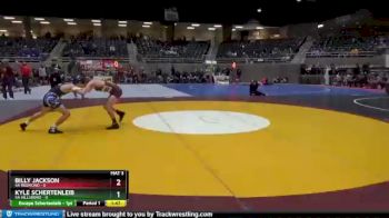 106 lbs Round 1 (4 Team) - Kyle Schertenleib, 5A Hillsboro vs Billy Jackson, 5A Redmond