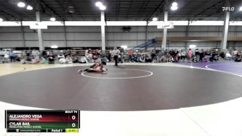 115 lbs Cons. Round 4 - Alejandro Vega, Meridian Middle School vs Cylar Bail, Middleton Middle School