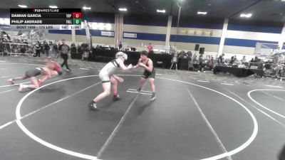 172 lbs Final - Damian Garcia, Top Rank Hammers vs Philip Andrade, Falls Academy Greatfalls Montana