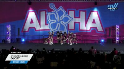 GymTyme Indiana Glory 2024 L1 Youth Day 1 2024 Aloha Indy Showdown