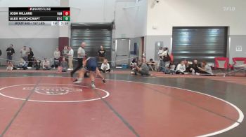 157 lbs Consi Of 16 #2 - Josh Hillard, Franklin & Marshall vs Alex Hutchcraft, Tennessee-Chattanooga