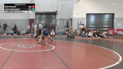 157 lbs Consi Of 16 #2 - Josh Hillard, Franklin & Marshall vs Alex Hutchcraft, Tennessee-Chattanooga