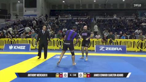 James Edward Carlton Adams vs Anthony Mercado II 2025 Pan IBJJF Jiu-Jitsu No-Gi Championship