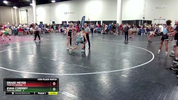 132 lbs Placement (16 Team) - Evan Cordrey, Team Delaware vs Drake Meyer, Team STL Orange