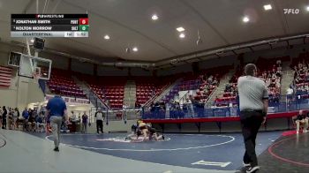 120 lbs Quarterfinal - Kolton Morrow, Saltillo High School vs Jonathan Smith, Pontotoc City