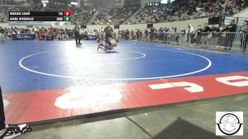 76 lbs Consi Of 4 - Drake Lear, Fort Gibson vs Axel Stravlo, Shawnee Wrestling