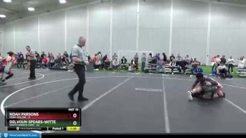 195 lbs Cross Bracket (8 Team) - Noah Parsons, Iowa Yellow vs Delvoun Spears-Witte, South Dakota Fury