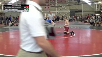 165 lbs Quarterfinal - Jack Richardson, Johnson & Wales (RI) vs Christopher McCarthy, Rhode Island College