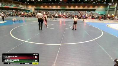 83-88 lbs Round 3 - Andrew Alkire, Run To Danger vs Louis Sanchez, USA GOLD