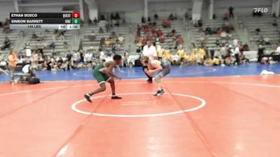 145 lbs Round Of 64 - Ethan Bosco, Quest School Of Wrestling Gold - HSB vs Simeon Barrett, Grizzly Wrestling Club - HSB