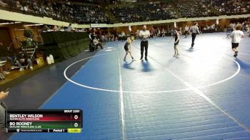 78 lbs Cons. Round 3 - Bentley Wilson, Moyer Elite Wrestling vs Bo Rooney, Outlaw Wrestling Club