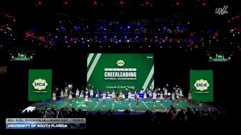 University of South Florida [2026 All Girl Division IA - Game Day Semis] 2026 UCA & UDA College Cheerleading and Dance Team National Championship