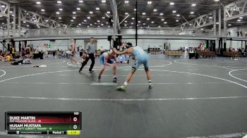 165 lbs Placement (4 Team) - Duke Martin, Mat Assassins Black vs Husam Mustafa, Team Shutt Garnett Trained